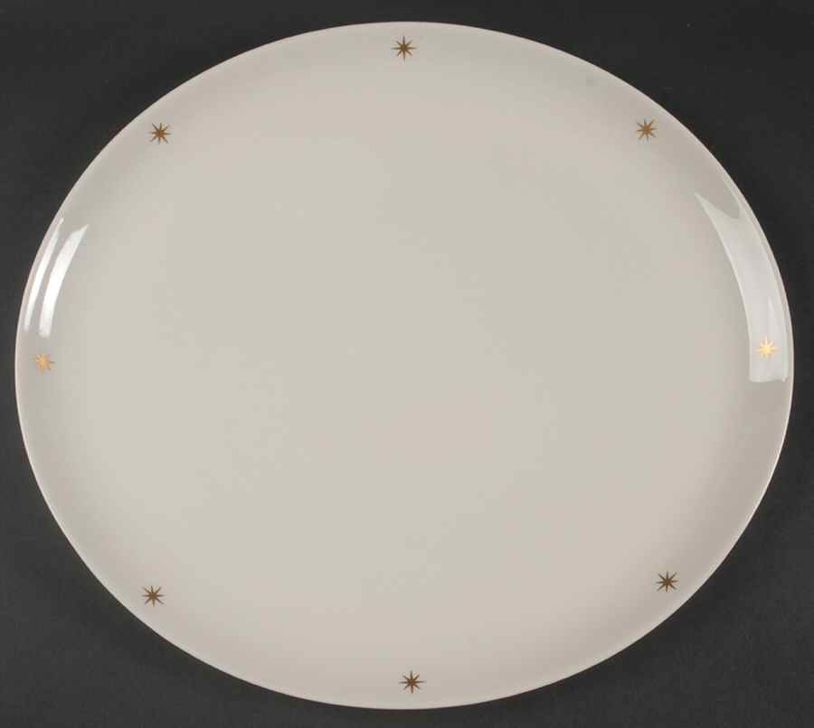 Nocturne 14" Oval Serving Platter by Syracuse-1