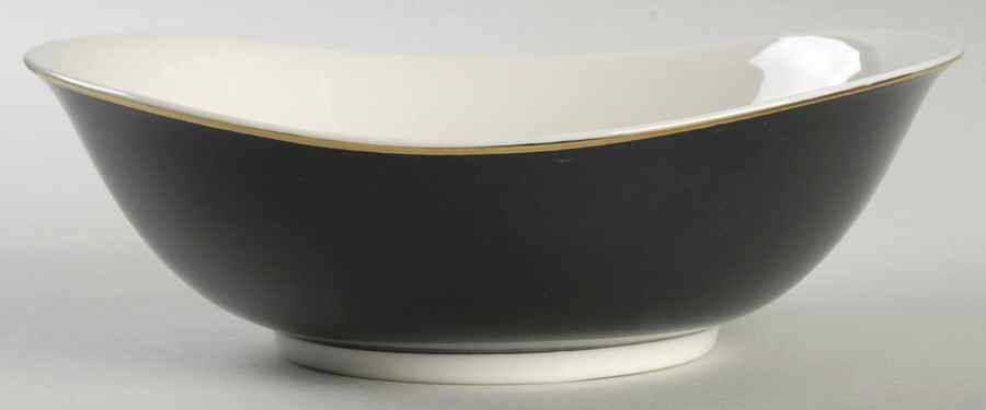 Nocturne 8" Oval Vegetable Bowl by Syracuse-1