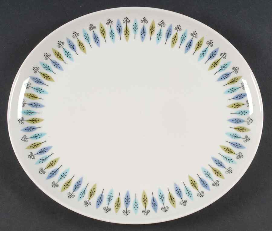 Nordic 11" Oval Serving Platter by Syracuse-1