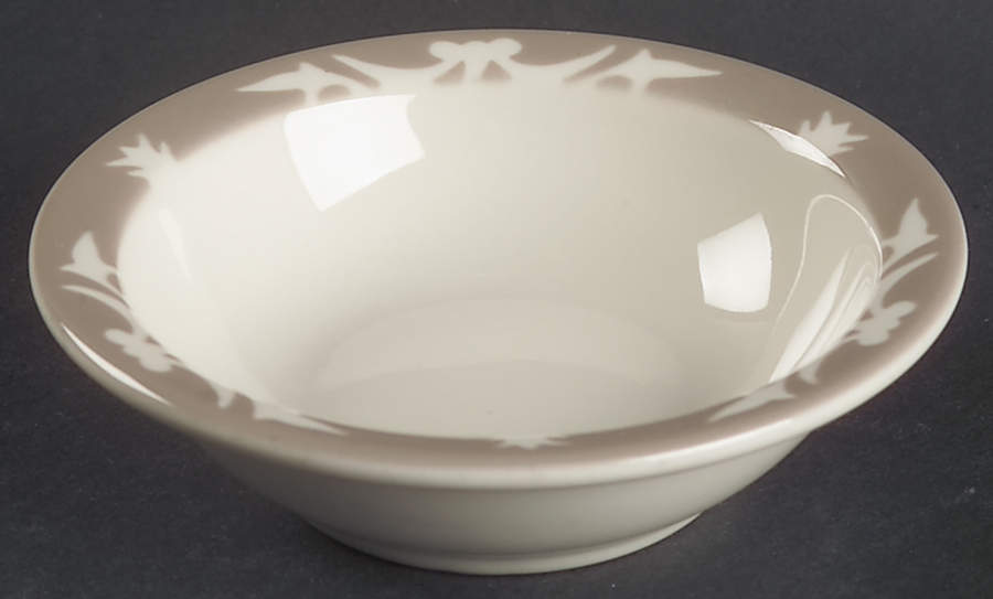 Nutmeg Rim Fruit/Dessert (Sauce) Bowl by Syracuse-1