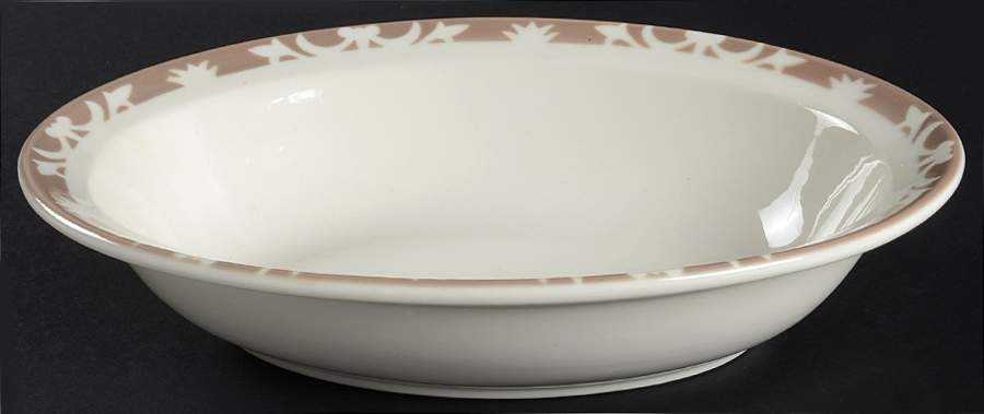 Nutmeg 10" Oval Vegetable Bowl by Syracuse-1