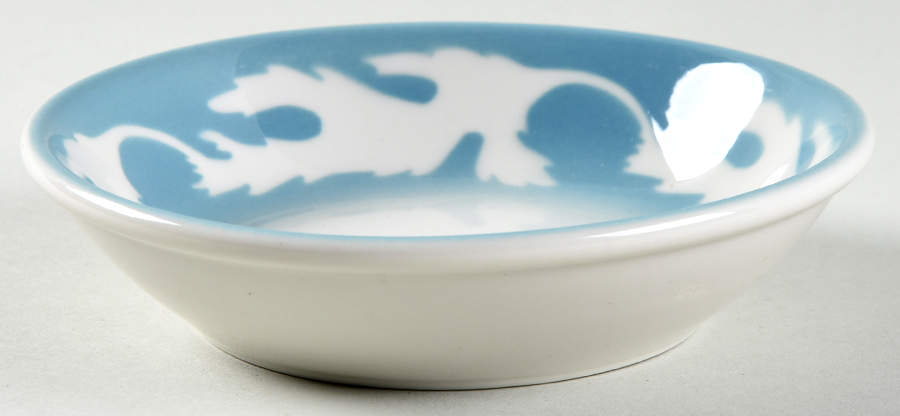 Oakleigh-Blue (Smooth) Fruit/Dessert (Sauce) Bowl by Syracuse-1