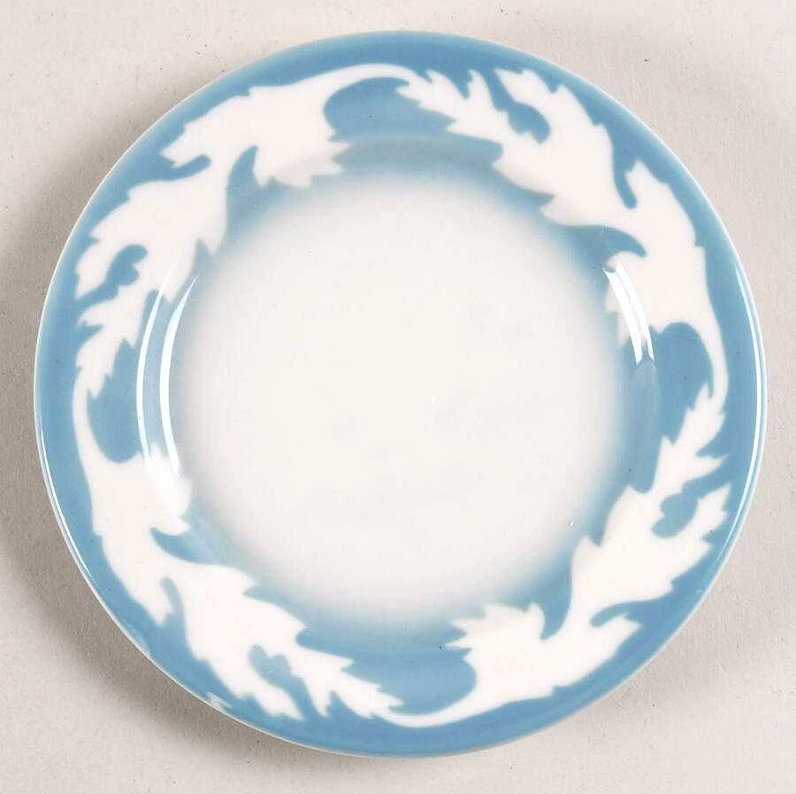 Oakleigh-Blue (Smooth) Bread & Butter Plate by Syracuse-1