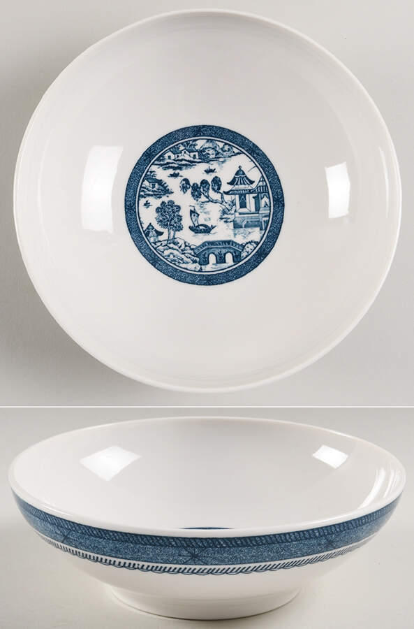 Old Cathay 8" Round Vegetable Bowl by Syracuse-1