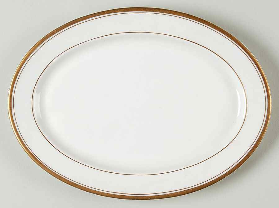 Old Colony 10" Oval Serving Platter by Syracuse-1