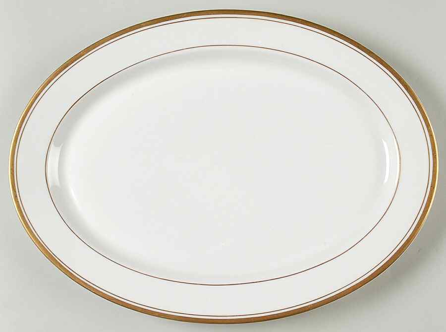 Old Colony 13" Oval Serving Platter by Syracuse-1