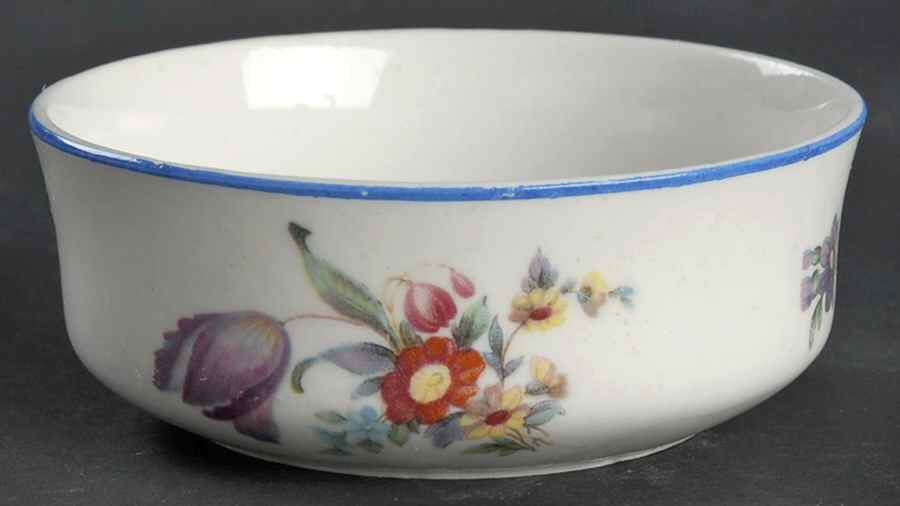 Old Haarlem (Blue Trim) Custard Cup by Syracuse-1