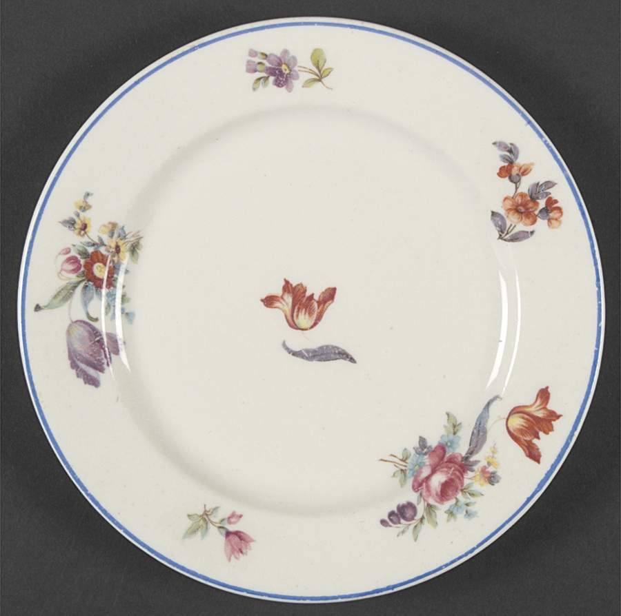 Old Haarlem (Blue Trim) Bread & Butter Plate by Syracuse-1