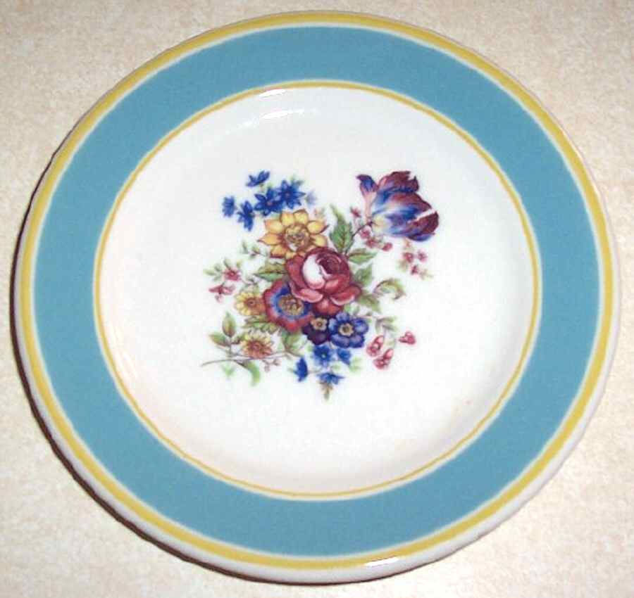 Orange Blossom (Seaboard Air Line) Salad Plate by Syracuse-1