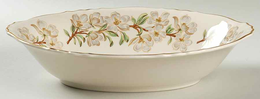 Orchard 10" Oval Vegetable Bowl by Syracuse-1