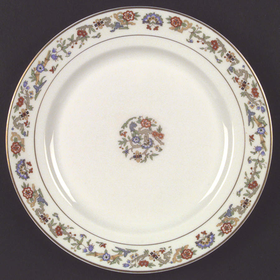Oriental (Gold Trim) Dinner Plate by Syracuse-1