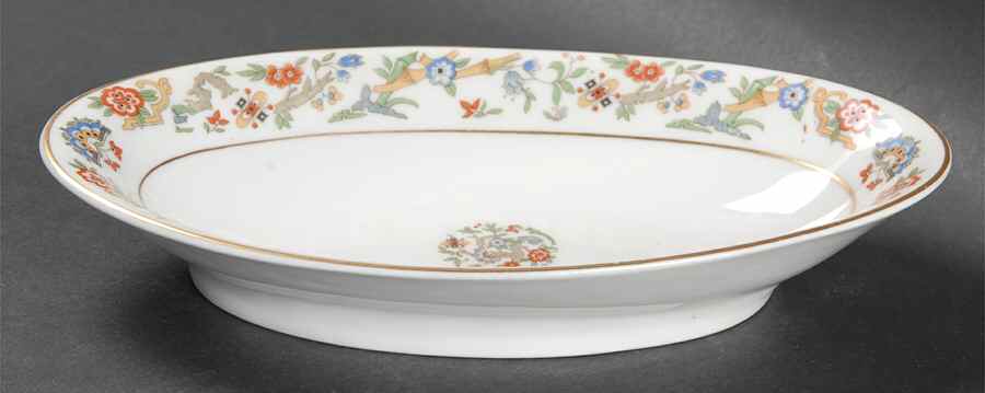 Oriental (Gold Trim) Relish by Syracuse-1