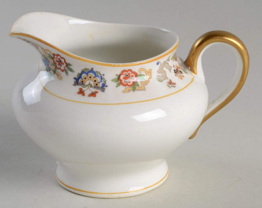 Oriental (Yellow Trim) Creamer by Syracuse-1