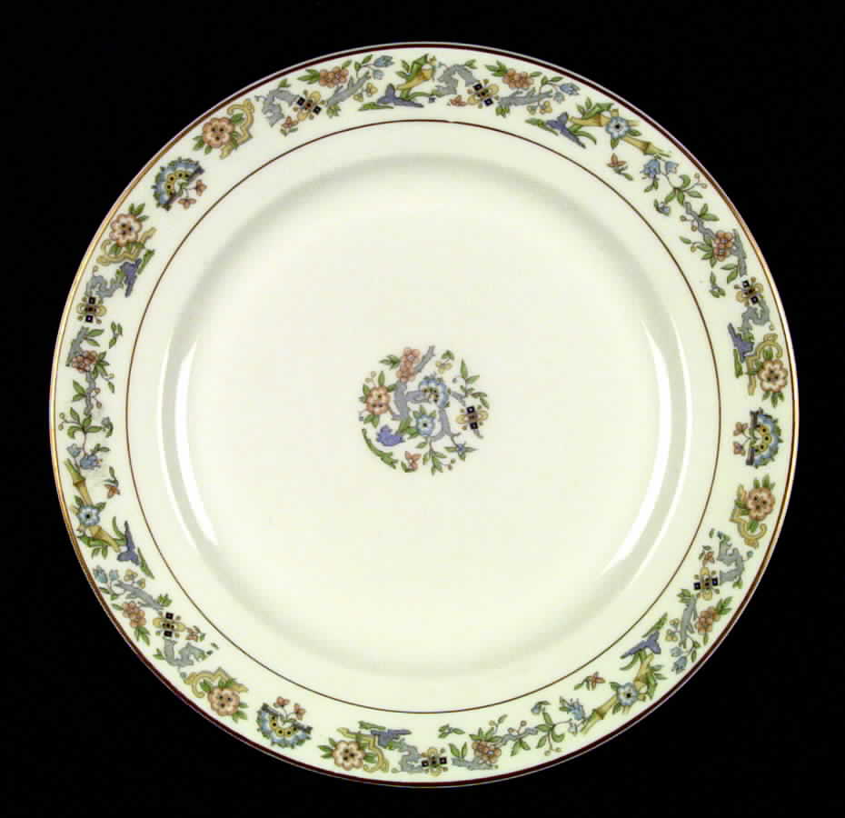 Oriental (Gold Trim) Dinner Plate by Syracuse-1