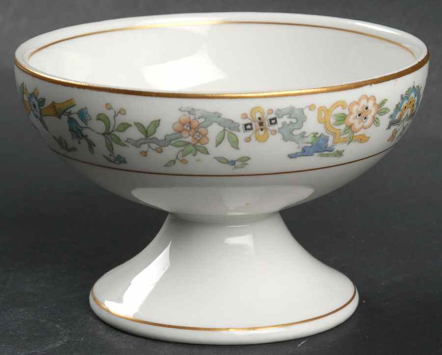 Oriental (Gold Trim) China Sherbet by Syracuse-1