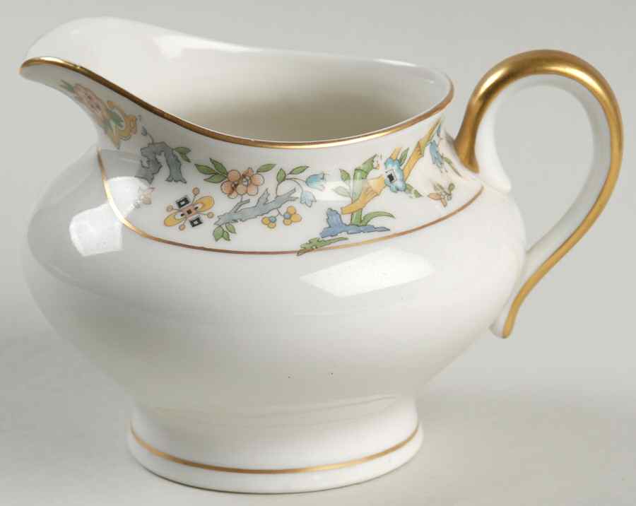 Oriental (Gold Trim) Creamer by Syracuse-1