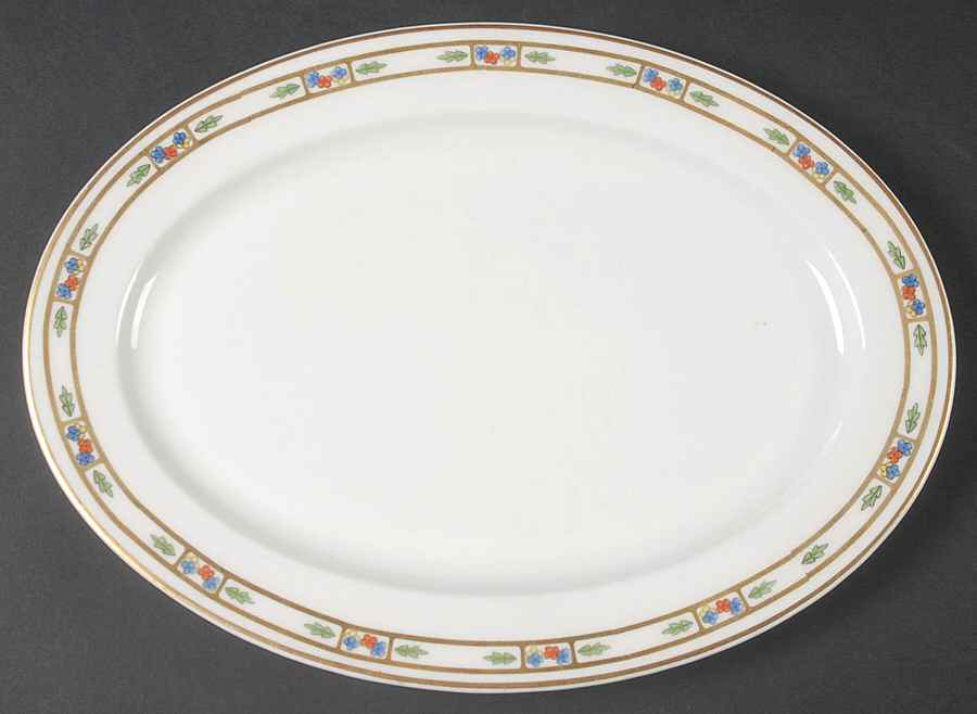 Orleans 10" Oval Serving Platter by Syracuse-1