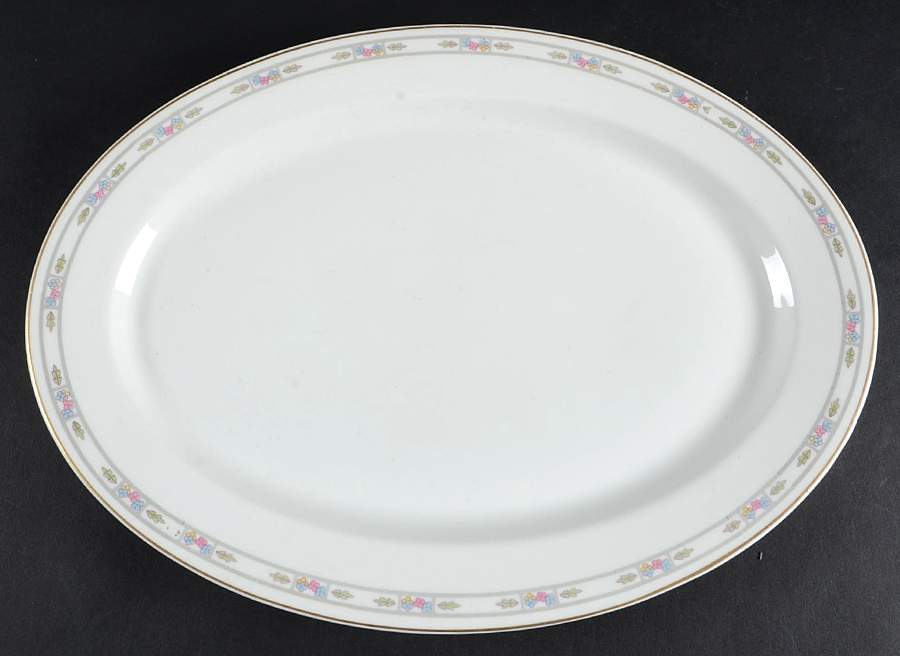 Orleans 13" Oval Serving Platter by Syracuse-1