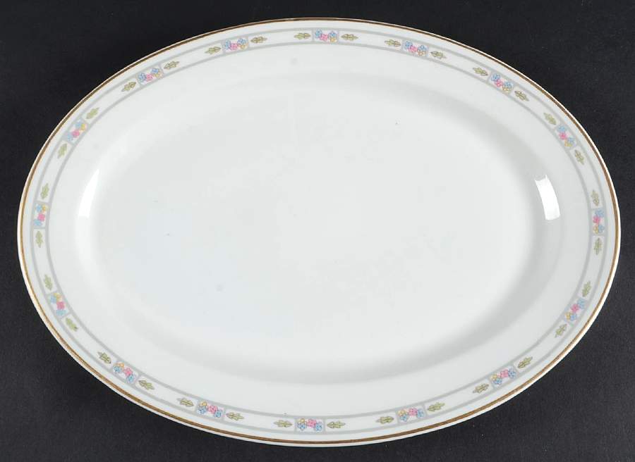 Orleans 12" Oval Serving Platter by Syracuse-1