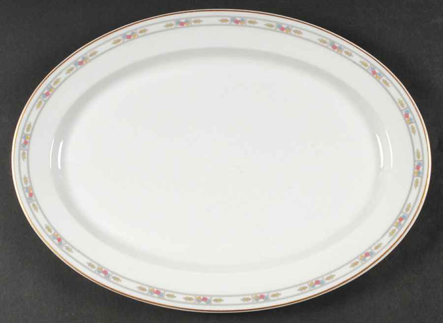 Orleans 14" Oval Serving Platter by Syracuse-1