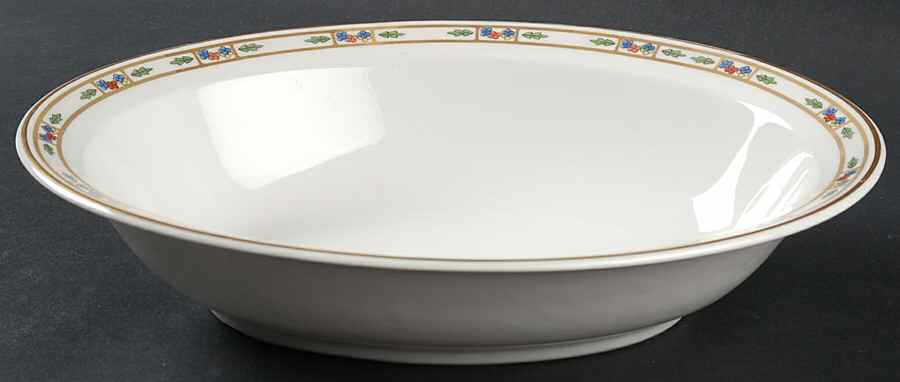 Orleans 10" Oval Vegetable Bowl by Syracuse-1