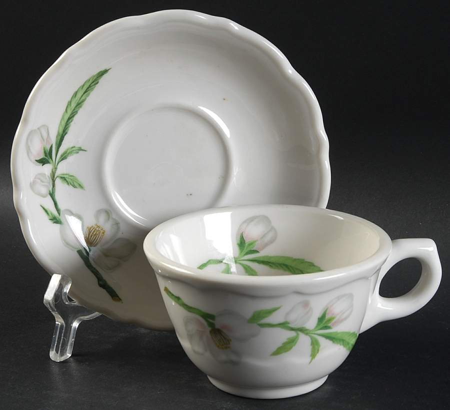 Park Lane Flat Cup & Saucer Set by Syracuse-1