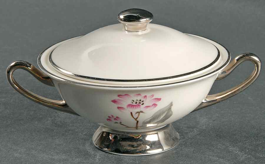 Patricia Sugar Bowl & Lid by Syracuse-1
