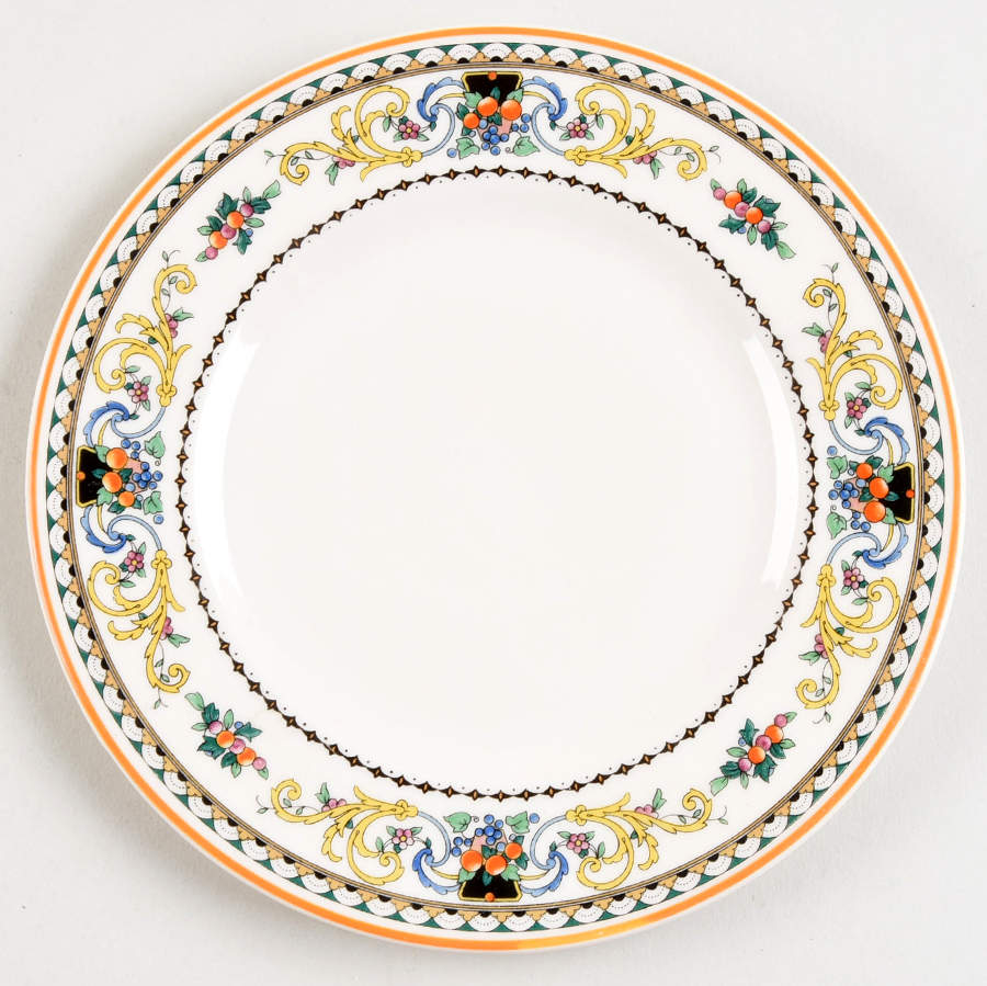 Pembroke (Mustard Trim) Bread & Butter Plate by Syracuse-1