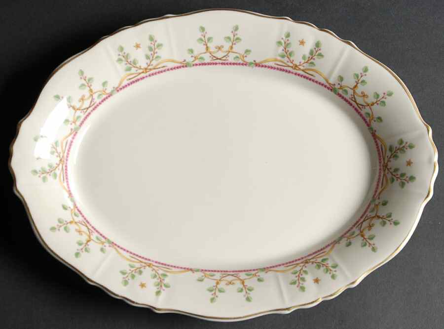 Pendleton 12" Oval Serving Platter by Syracuse-1