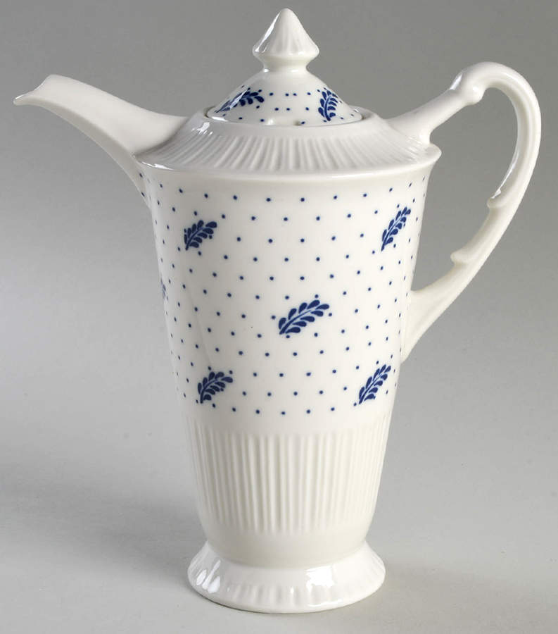 Periwinkle Coffee Pot & Lid by Syracuse-1