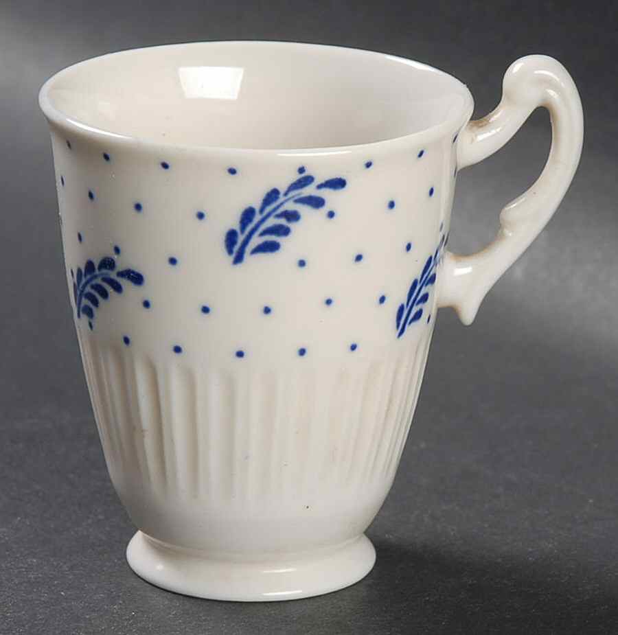 Periwinkle Footed Demitasse Cup by Syracuse-1