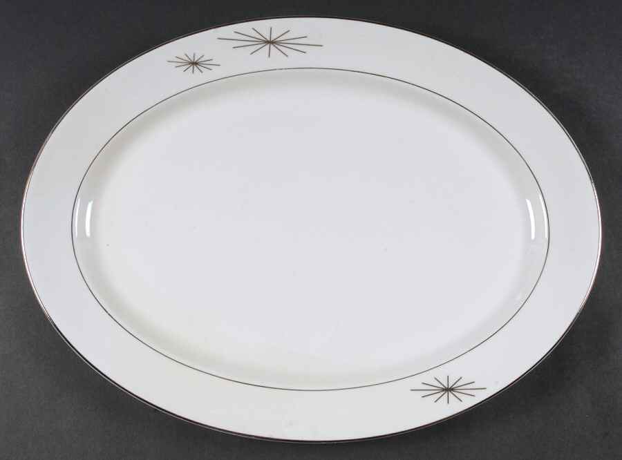 Polaris 16" Oval Serving Platter by Syracuse-1