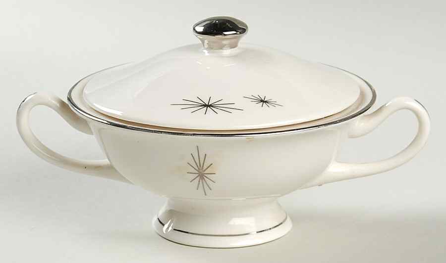 Polaris Sugar Bowl & Lid by Syracuse-1