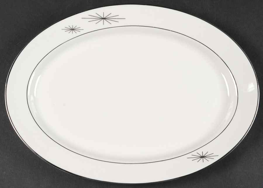 Polaris 12" Oval Serving Platter by Syracuse-1