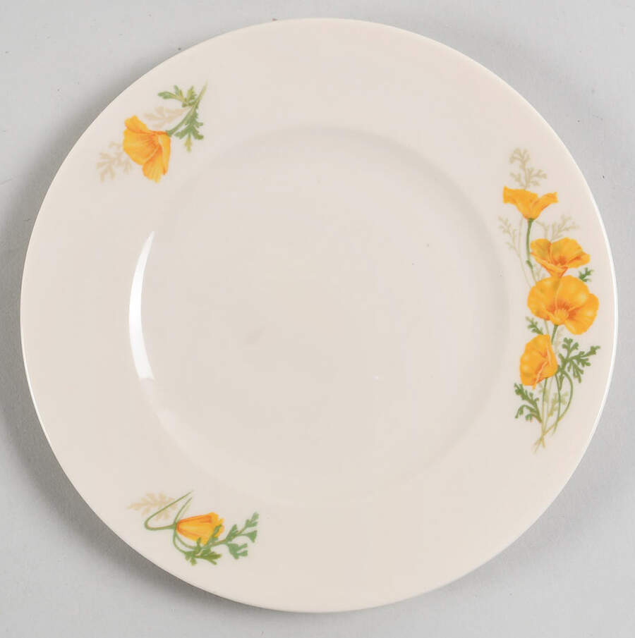 Poppy Dessert/Pie Plate by Syracuse-1