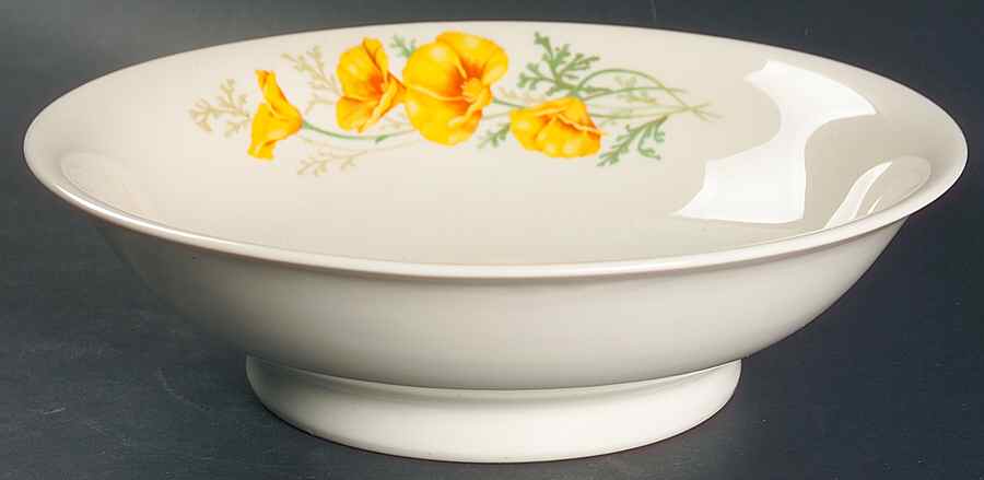 Poppy 9" Round Vegetable Bowl by Syracuse-1