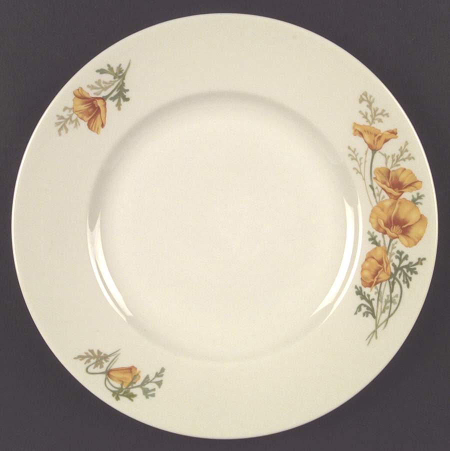 Poppy Dinner Plate by Syracuse-1