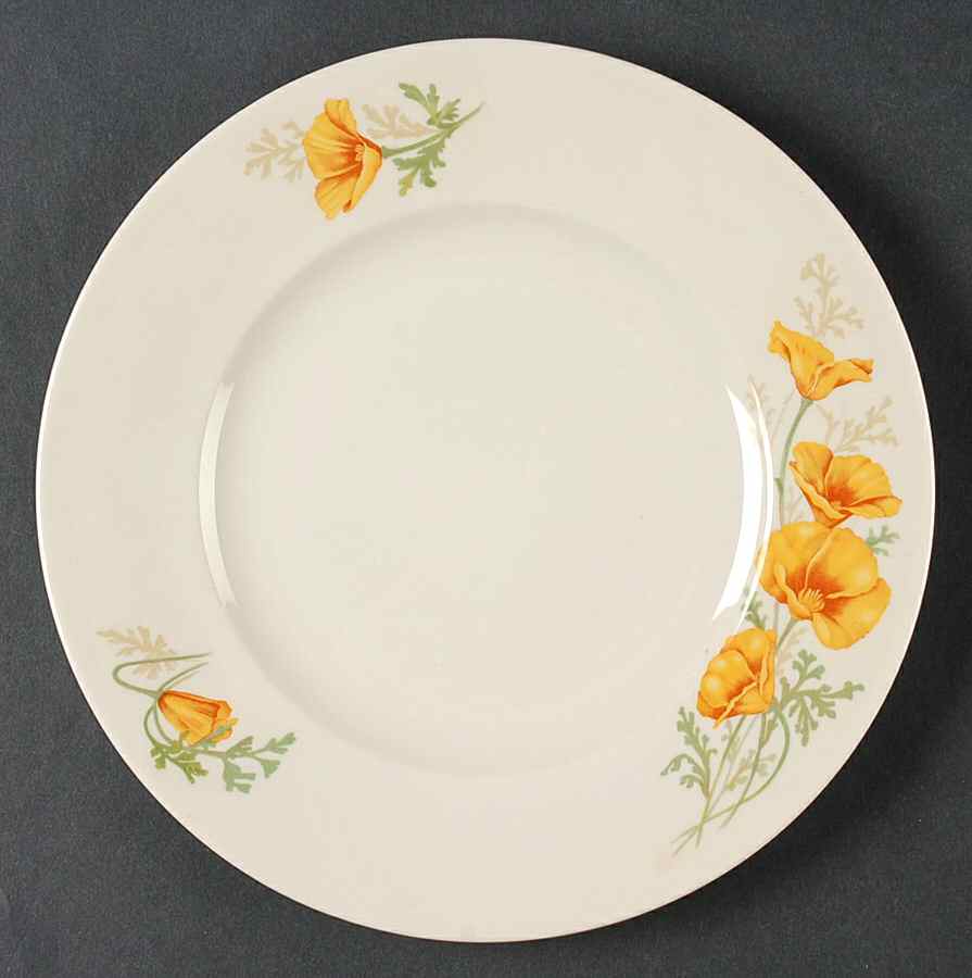Poppy Luncheon Plate by Syracuse-1