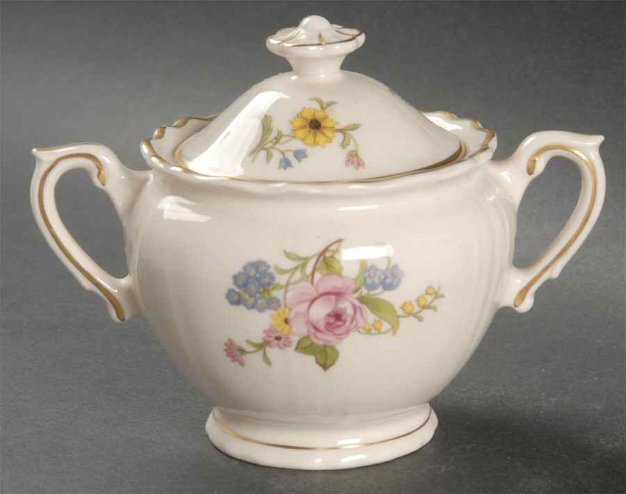 Portland Sugar Bowl & Lid by Syracuse-1