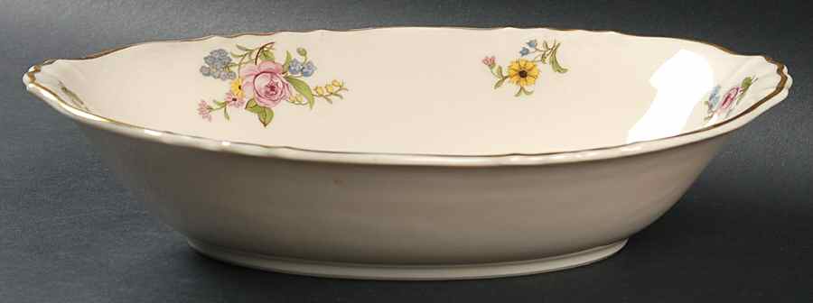 Portland 10" Oval Vegetable Bowl by Syracuse-1