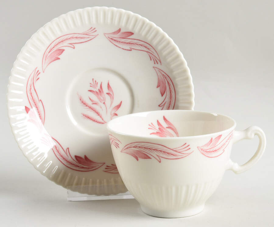 Prelude Flat Cup & Saucer Set by Syracuse-1