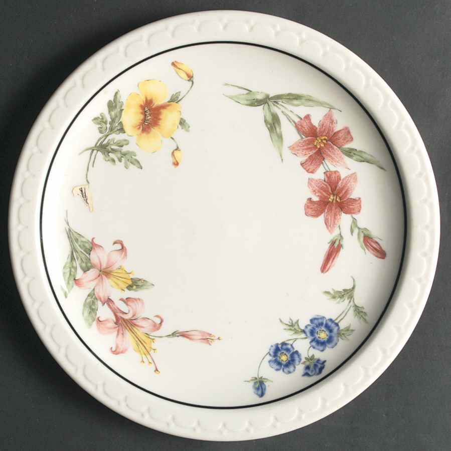 Prairie Mountain Wildflowers (Southern Pacific) Dinner Plate by Syracuse-1
