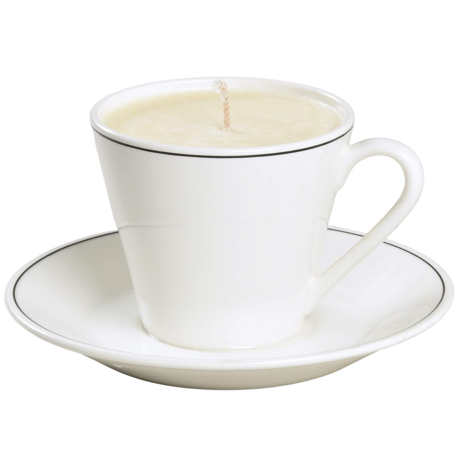 Puritan Scented Cup & Saucer Candle-Coffee  HC by Syracuse-1