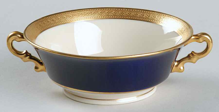 Queen Anne Footed Cream Soup Bowl by Syracuse-1