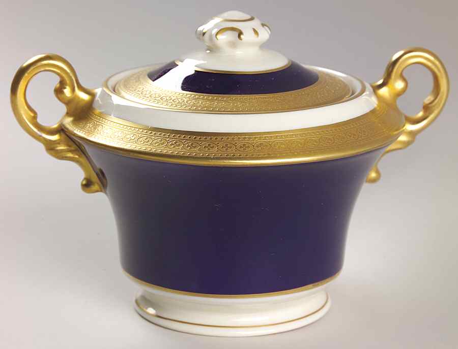 Queen Anne Sugar Bowl & Lid by Syracuse-1