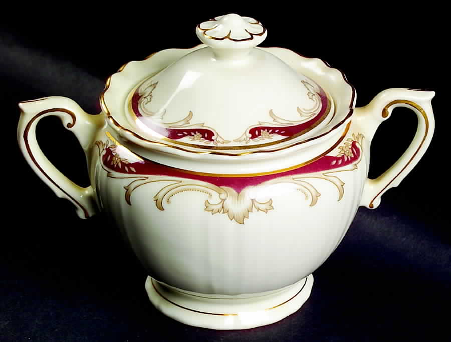 Radcliffe Sugar Bowl & Lid by Syracuse-1