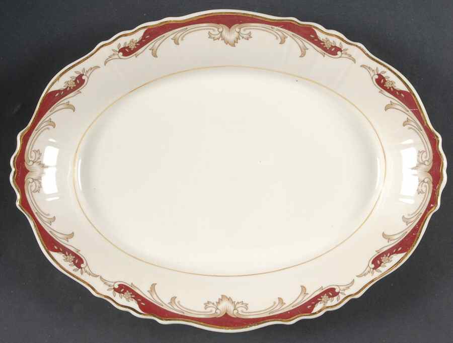 Radcliffe 12" Oval Serving Platter by Syracuse-1