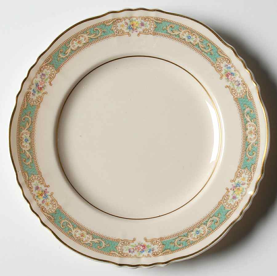 Raleigh Green Bread & Butter Plate by Syracuse-1