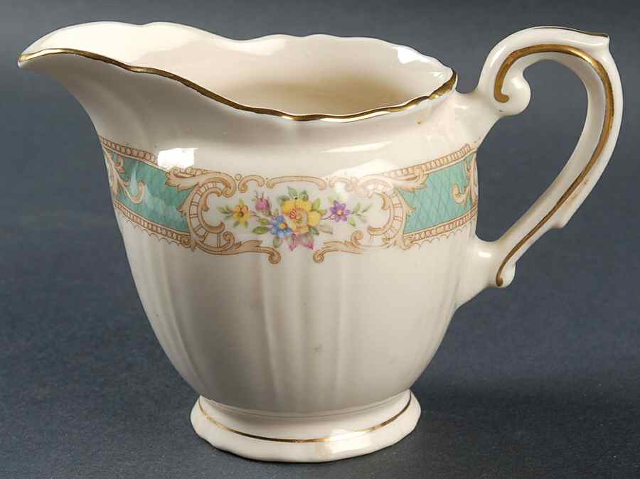 Raleigh Green Creamer by Syracuse-1