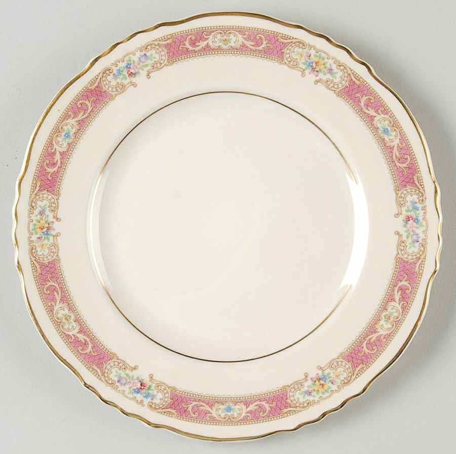Raleigh Pink Bread & Butter Plate by Syracuse-1